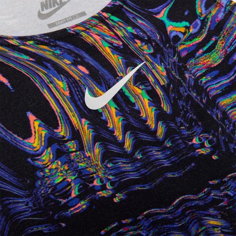 Nike Къса блуза SPORTSWEAR ALL OVER PRINT 