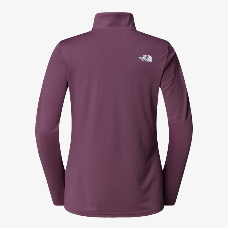 The North Face Тениска W FLEX 1/4 ZIP TEE SLIM 